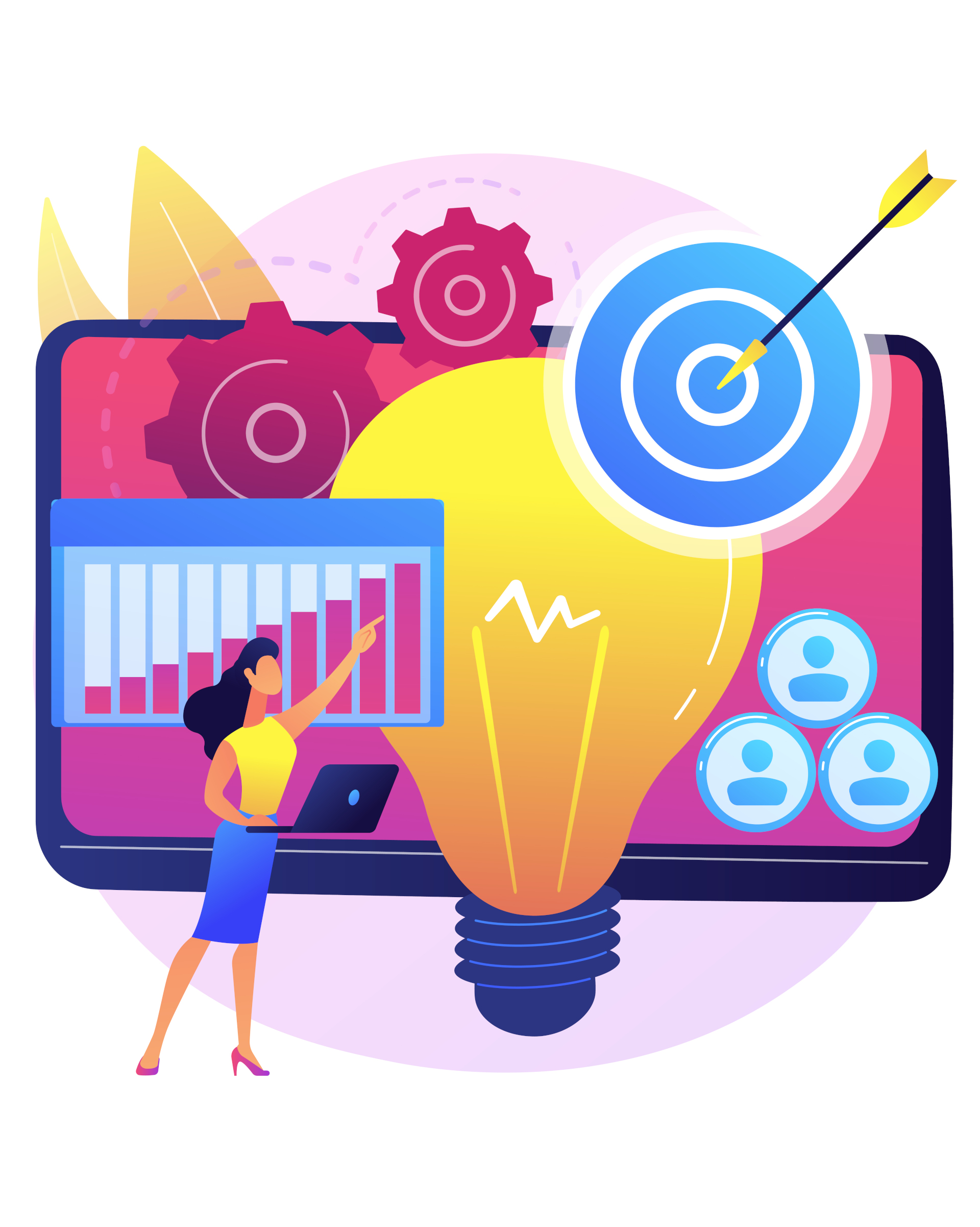 Project initiation abstract concept vector illustration. Project initiation abstract concept vector illustration.